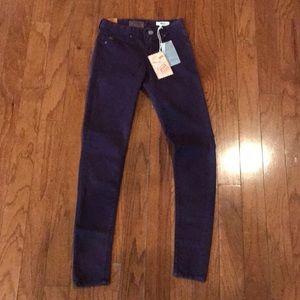 NWT Purple Dear John jeggings